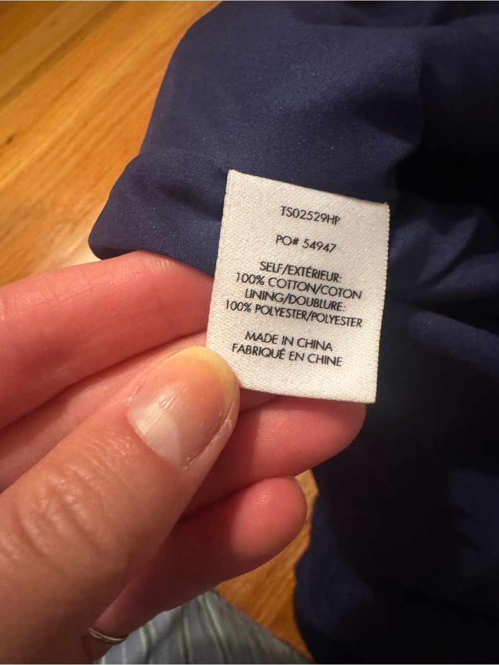 Derek Lam 10 Crosby Navy Bubble-Hem Dress - Picture 7 of 9